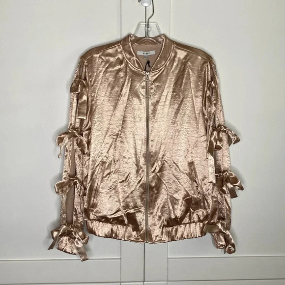 RO & DE SATIN Bomber Jacket - Picture 2 of 9